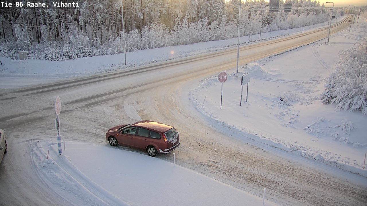 Kelikamerat Kuva Tie 86 Raahe, Vihanti, Raahe, Pohjois-Pohjanmaa
