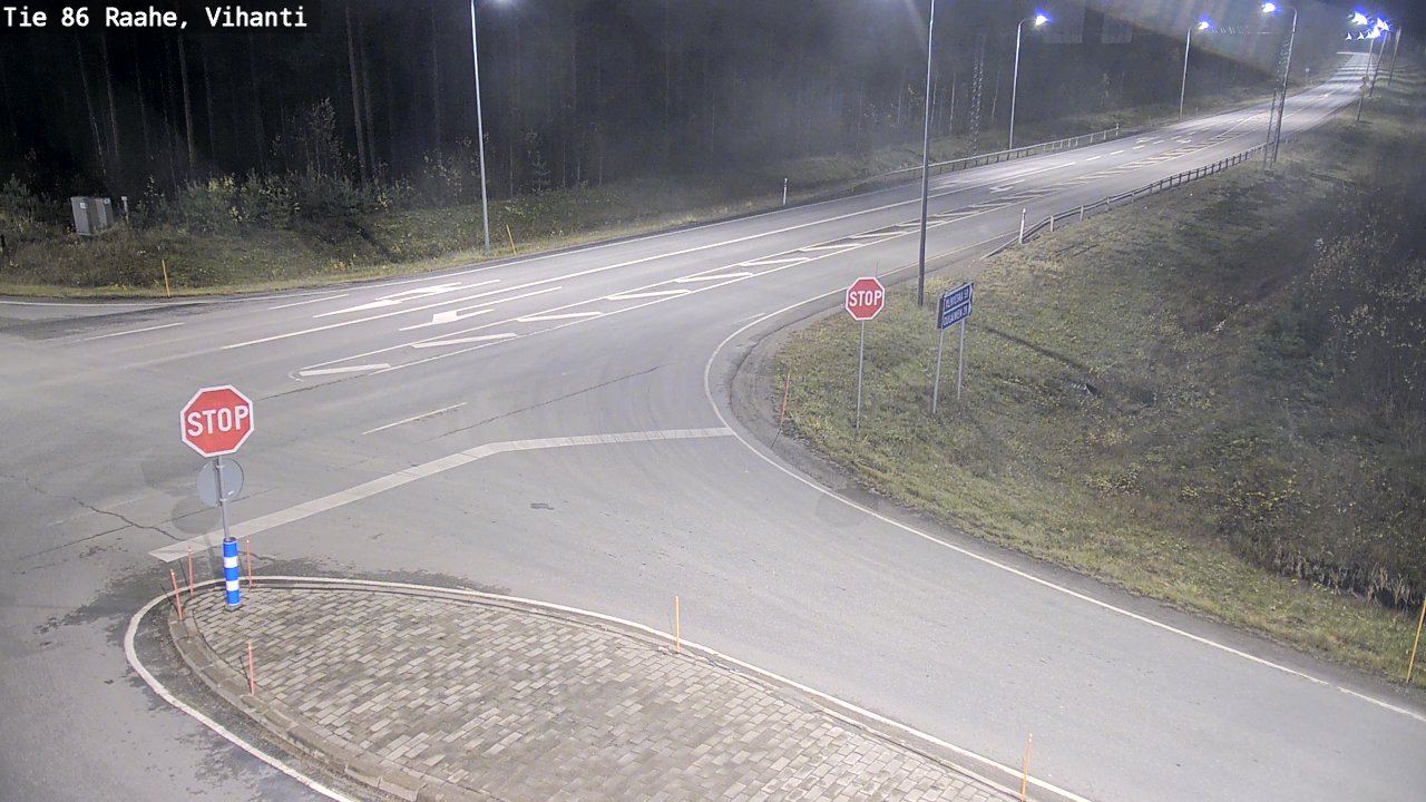 Kelikamerat Kuva Tie 86 Raahe, Vihanti, Raahe, Pohjois-Pohjanmaa