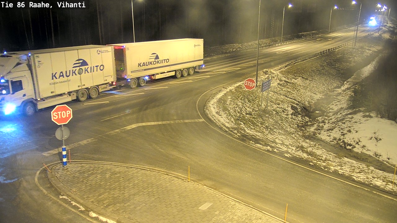 Kelikamerat Kuva Tie 86 Raahe, Vihanti, Raahe, Pohjois-Pohjanmaa