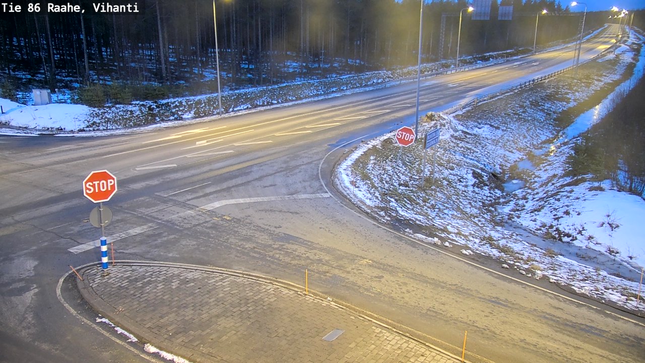 Kelikamerat Kuva Tie 86 Raahe, Vihanti, Raahe, Pohjois-Pohjanmaa