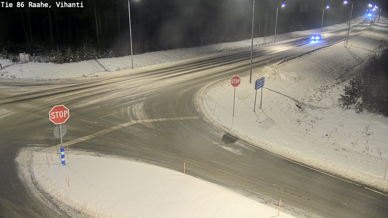 Weather Camera Image Road 86 Raahe, Vihanti, Raahe, Pohjois-Pohjanmaa