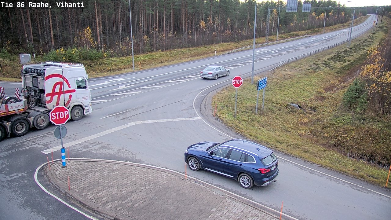 Kelikamerat Kuva Tie 86 Raahe, Vihanti, Raahe, Pohjois-Pohjanmaa