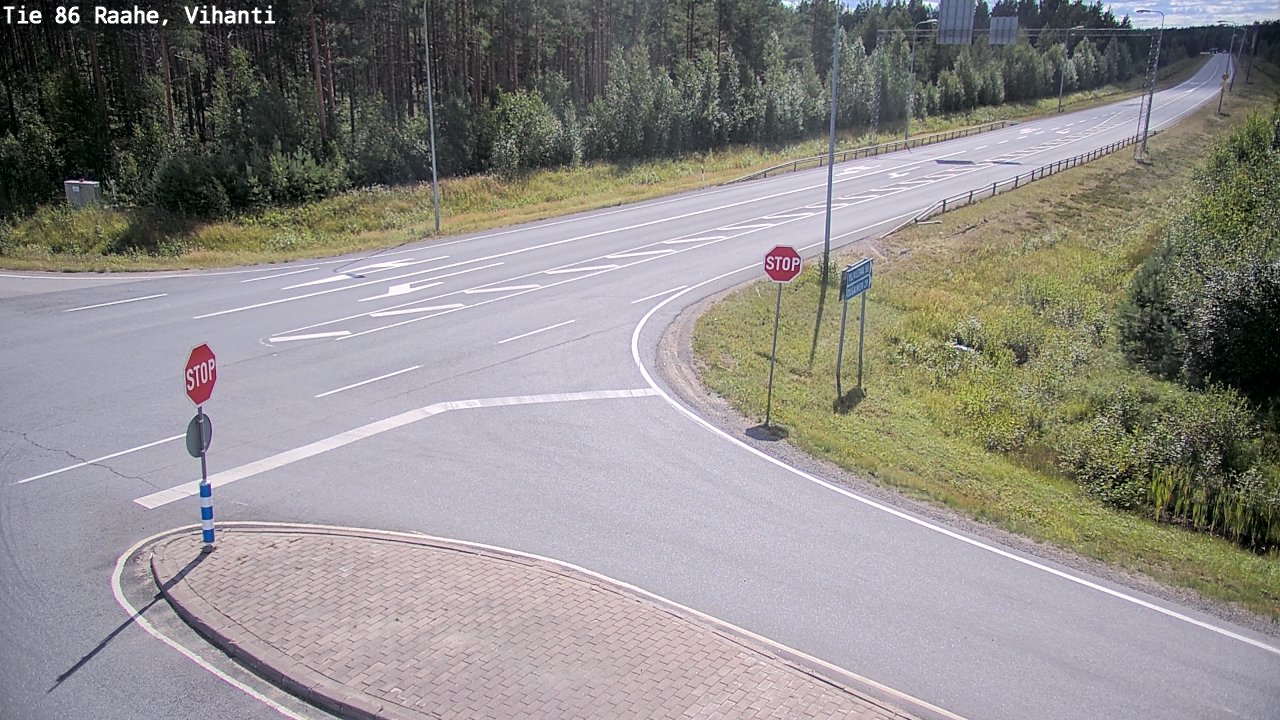 Kelikamerat Kuva Tie 86 Raahe, Vihanti, Raahe, Pohjois-Pohjanmaa