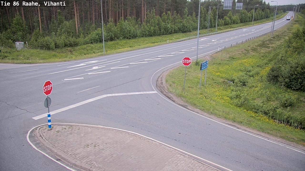 Kelikamerat Kuva Tie 86 Raahe, Vihanti, Raahe, Pohjois-Pohjanmaa