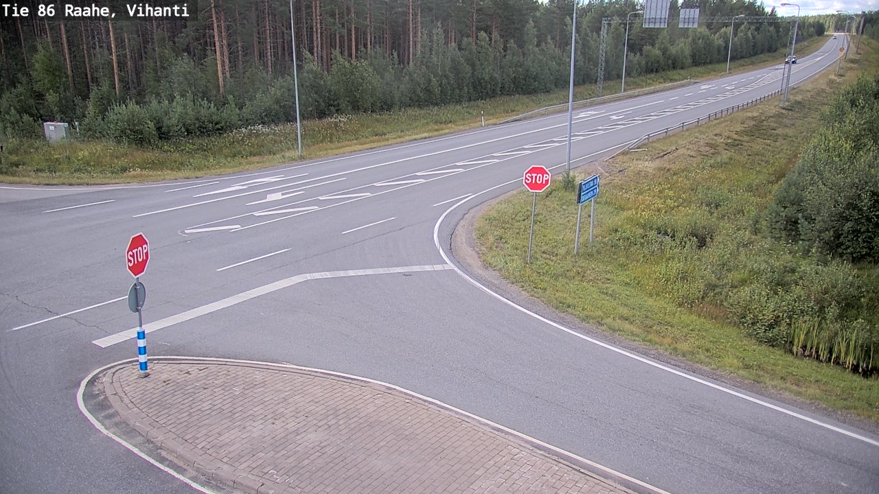 Kelikamerat Kuva Tie 86 Raahe, Vihanti, Raahe, Pohjois-Pohjanmaa