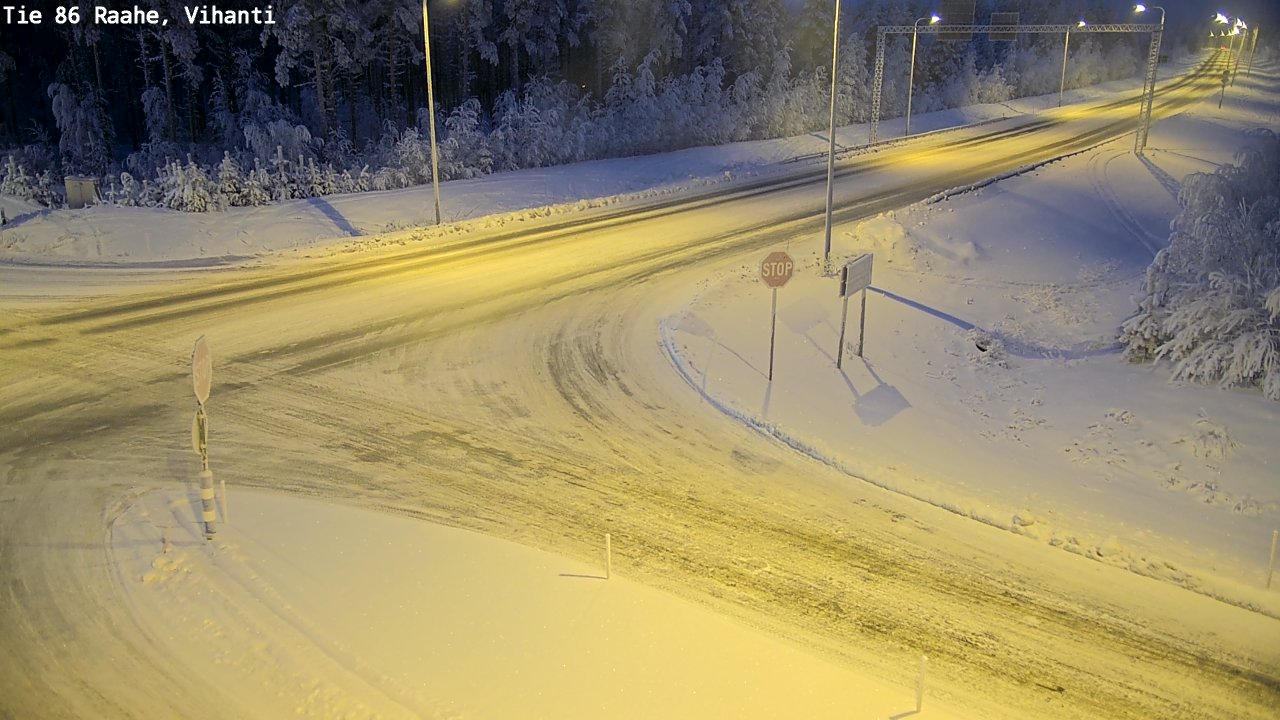 Kelikamerat Kuva Tie 86 Raahe, Vihanti, Raahe, Pohjois-Pohjanmaa