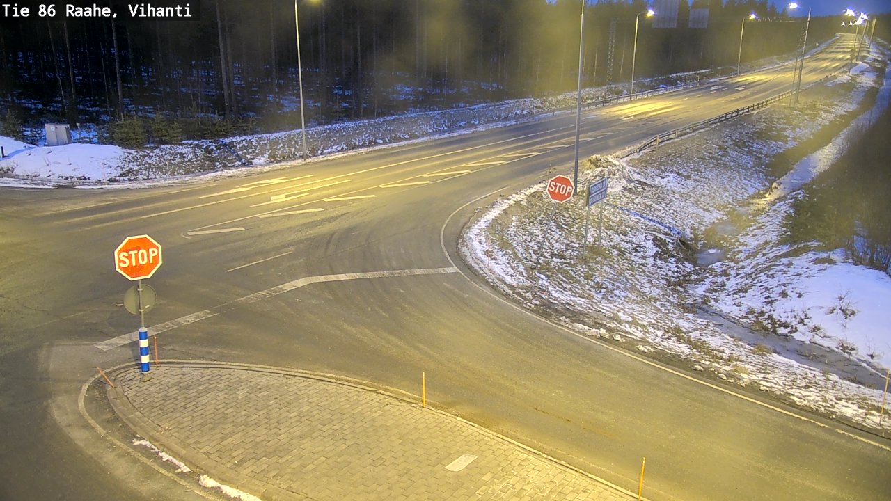 Kelikamerat Kuva Tie 86 Raahe, Vihanti, Raahe, Pohjois-Pohjanmaa
