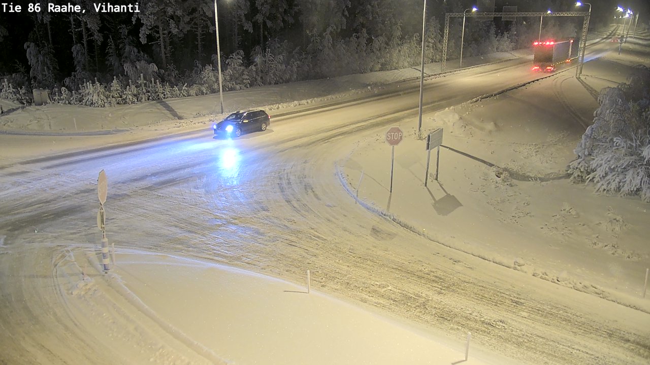 Kelikamerat Kuva Tie 86 Raahe, Vihanti, Raahe, Pohjois-Pohjanmaa