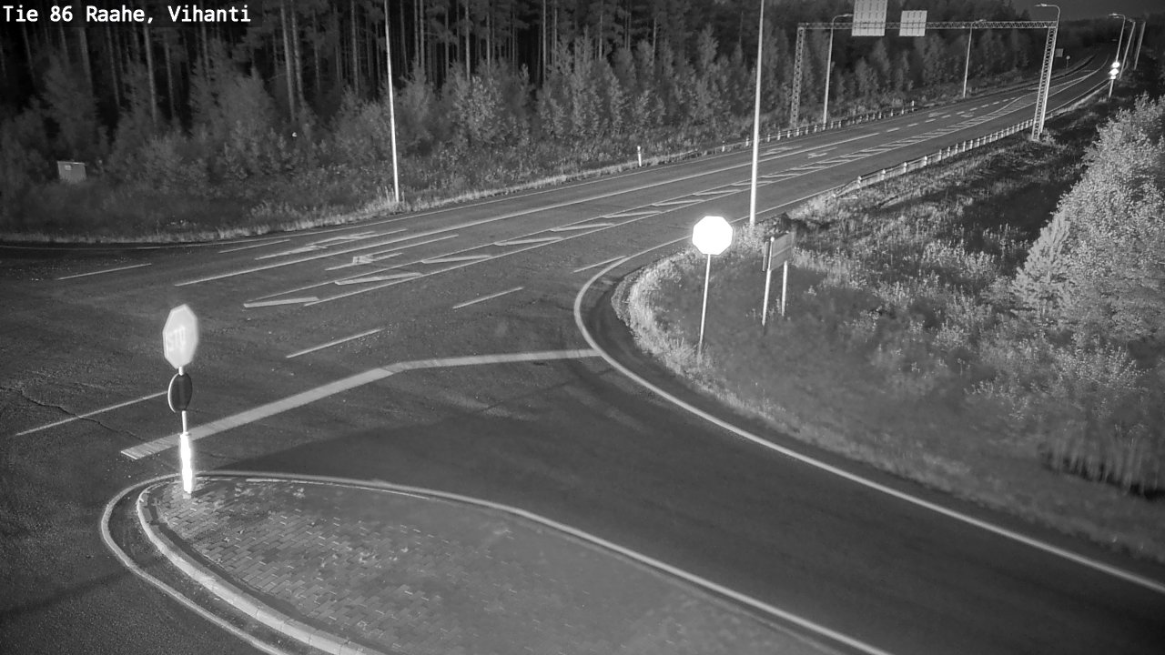 Kelikamerat Kuva Tie 86 Raahe, Vihanti, Raahe, Pohjois-Pohjanmaa