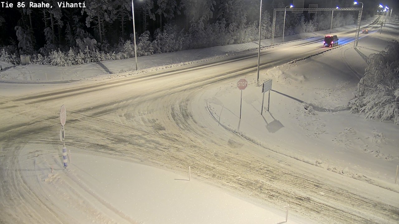 Kelikamerat Kuva Tie 86 Raahe, Vihanti, Raahe, Pohjois-Pohjanmaa