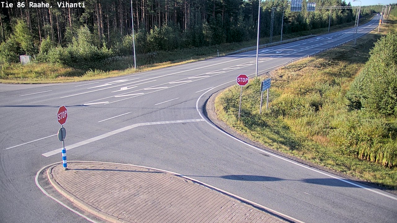 Kelikamerat Kuva Tie 86 Raahe, Vihanti, Raahe, Pohjois-Pohjanmaa