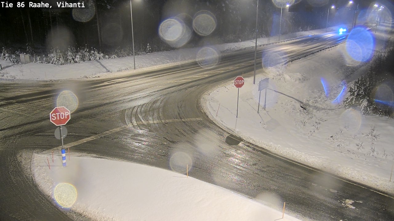Weather Camera Image Road 86 Raahe, Vihanti, Raahe, Pohjois-Pohjanmaa