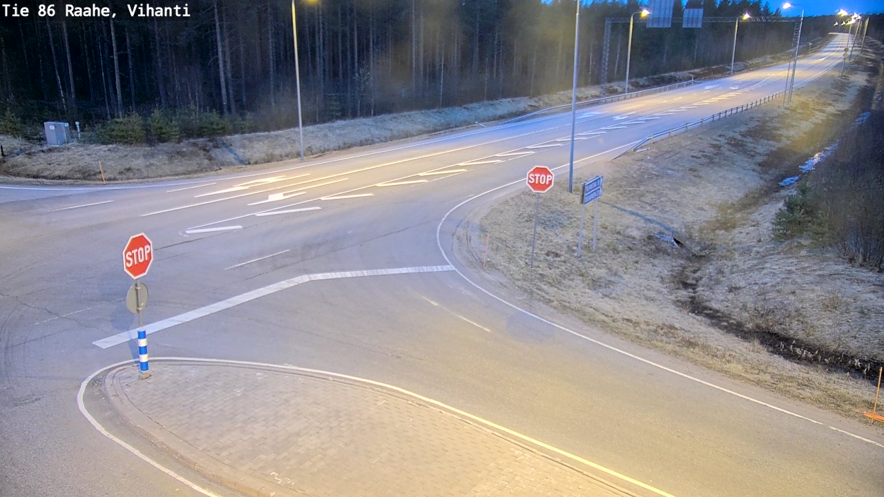 Kelikamerat Kuva Tie 86 Raahe, Vihanti, Raahe, Pohjois-Pohjanmaa