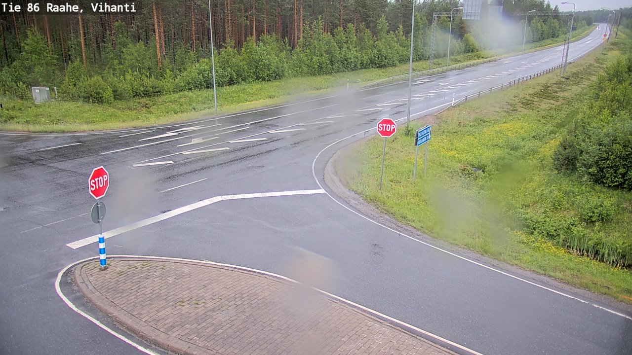 Kelikamerat Kuva Tie 86 Raahe, Vihanti, Raahe, Pohjois-Pohjanmaa
