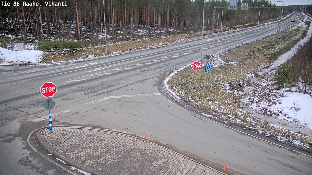 Kelikamerat Kuva Tie 86 Raahe, Vihanti, Raahe, Pohjois-Pohjanmaa