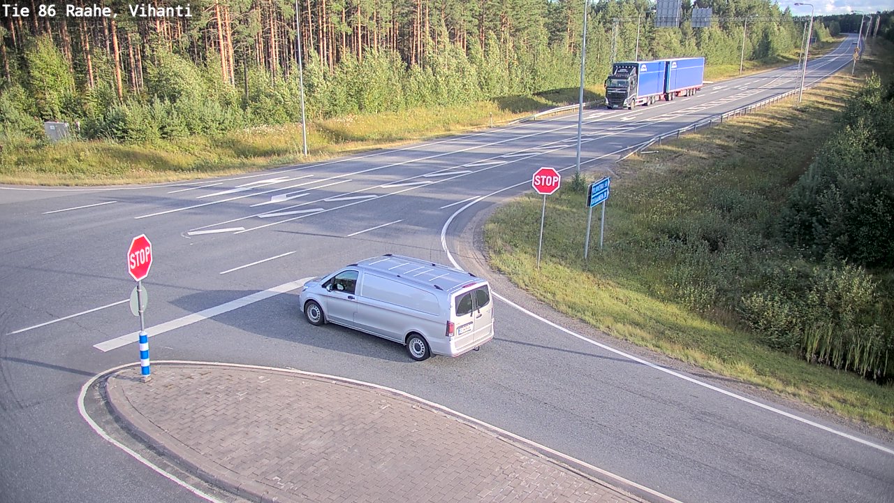 Kelikamerat Kuva Tie 86 Raahe, Vihanti, Raahe, Pohjois-Pohjanmaa