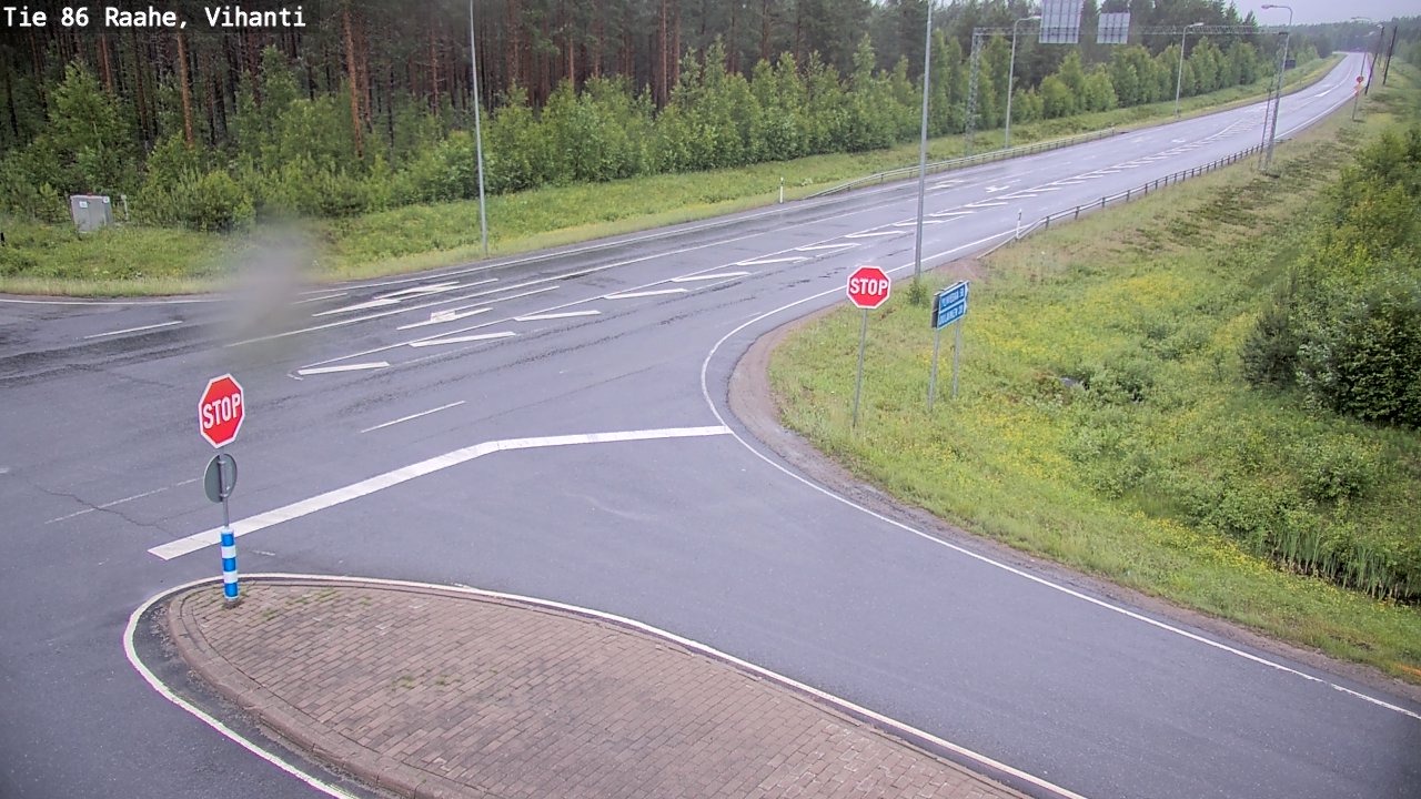 Kelikamerat Kuva Tie 86 Raahe, Vihanti, Raahe, Pohjois-Pohjanmaa