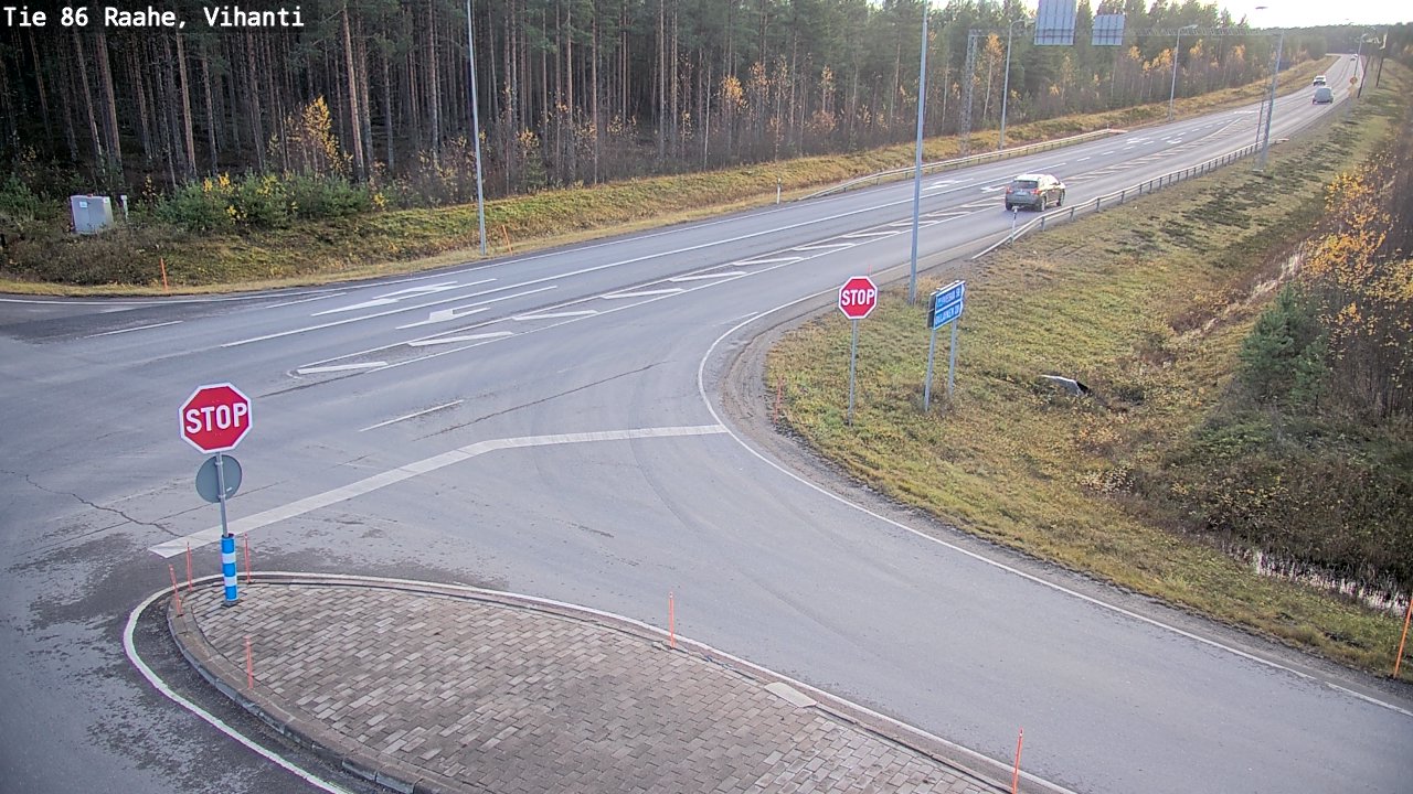 Kelikamerat Kuva Tie 86 Raahe, Vihanti, Raahe, Pohjois-Pohjanmaa