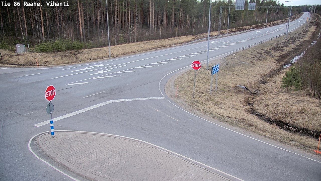 Kelikamerat Kuva Tie 86 Raahe, Vihanti, Raahe, Pohjois-Pohjanmaa