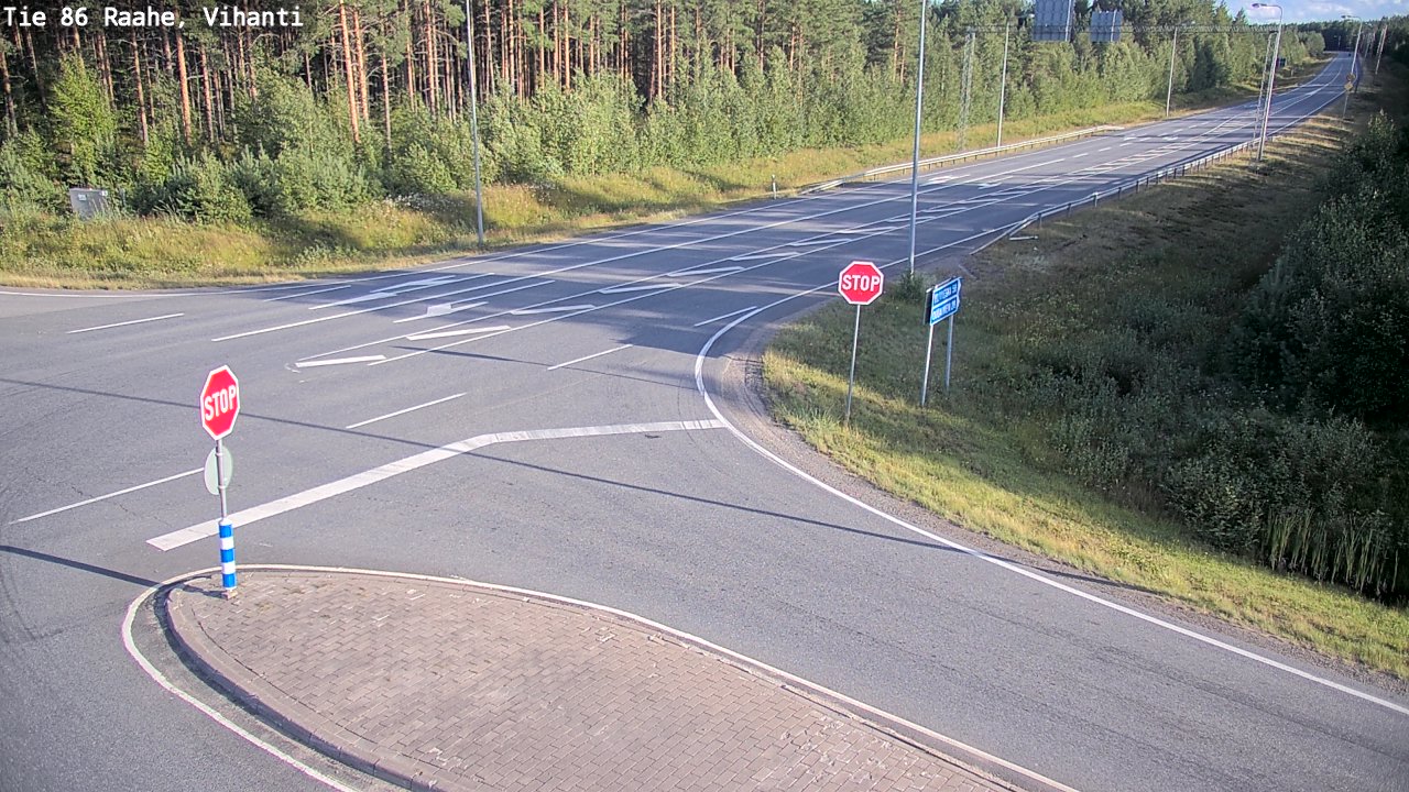 Kelikamerat Kuva Tie 86 Raahe, Vihanti, Raahe, Pohjois-Pohjanmaa