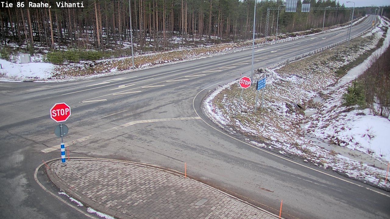 Kelikamerat Kuva Tie 86 Raahe, Vihanti, Raahe, Pohjois-Pohjanmaa