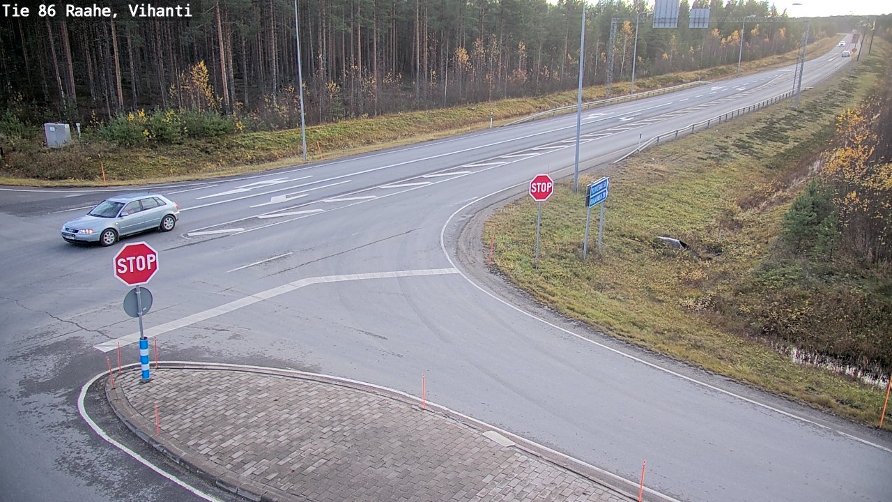 Kelikamerat Kuva Tie 86 Raahe, Vihanti, Raahe, Pohjois-Pohjanmaa