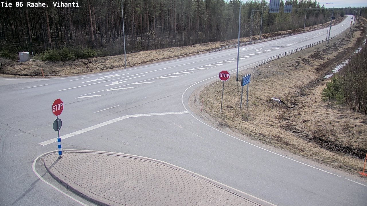Kelikamerat Kuva Tie 86 Raahe, Vihanti, Raahe, Pohjois-Pohjanmaa