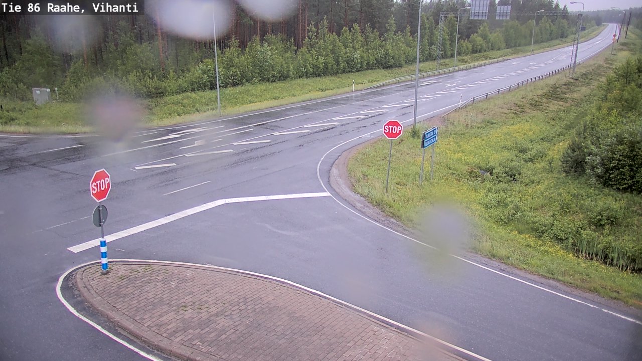 Kelikamerat Kuva Tie 86 Raahe, Vihanti, Raahe, Pohjois-Pohjanmaa