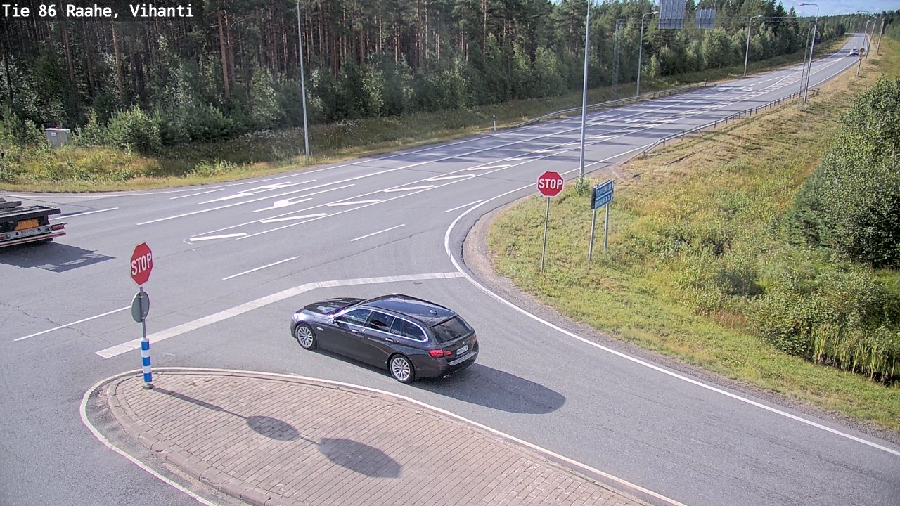 Kelikamerat Kuva Tie 86 Raahe, Vihanti, Raahe, Pohjois-Pohjanmaa