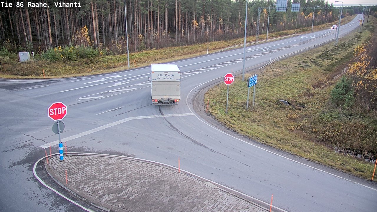 Kelikamerat Kuva Tie 86 Raahe, Vihanti, Raahe, Pohjois-Pohjanmaa