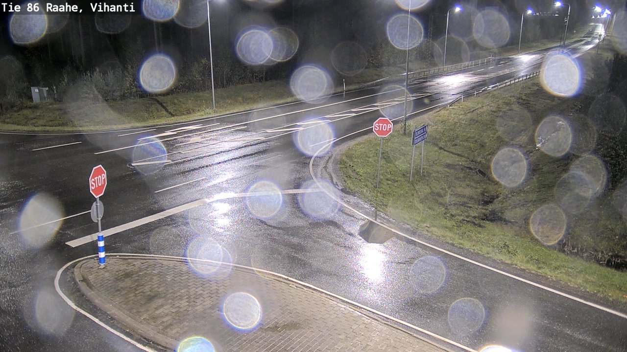 Weather Camera Image Road 86 Raahe, Vihanti, Raahe, Pohjois-Pohjanmaa