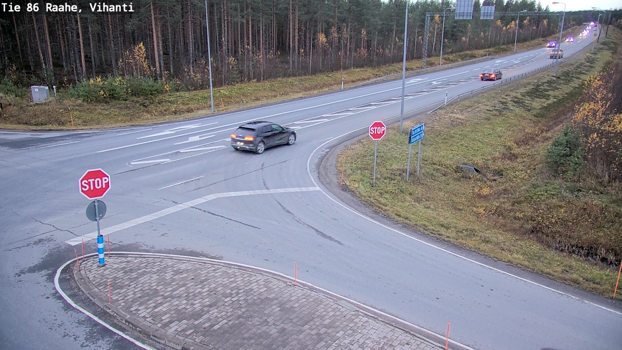 Kelikamerat Kuva Tie 86 Raahe, Vihanti, Raahe, Pohjois-Pohjanmaa