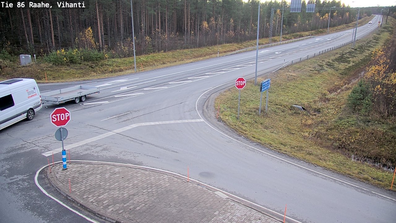 Kelikamerat Kuva Tie 86 Raahe, Vihanti, Raahe, Pohjois-Pohjanmaa