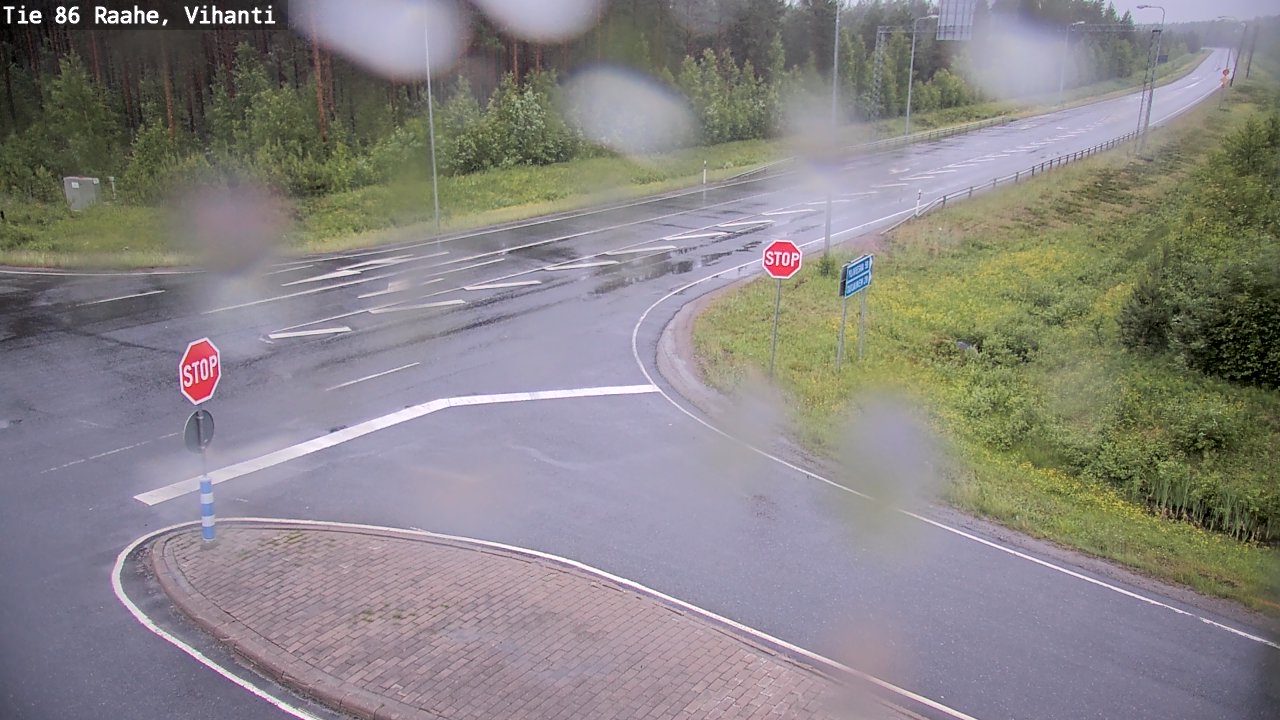 Kelikamerat Kuva Tie 86 Raahe, Vihanti, Raahe, Pohjois-Pohjanmaa