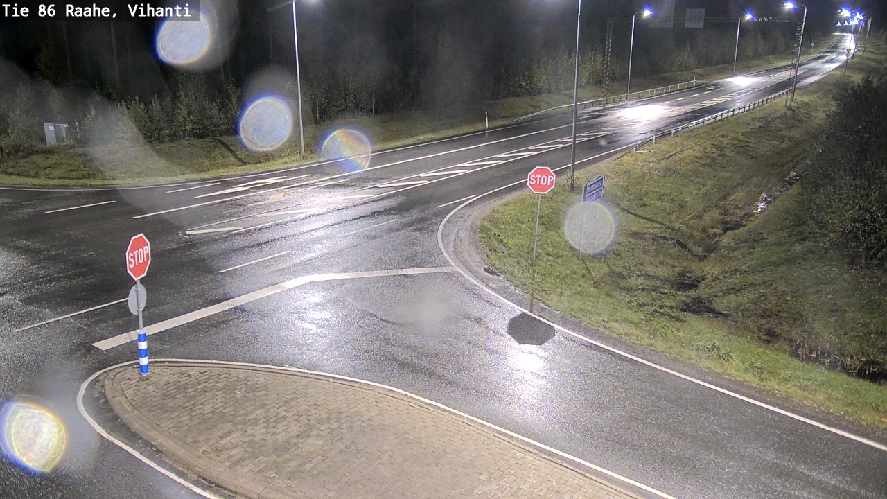 Weather Camera Image Road 86 Raahe, Vihanti, Raahe, Pohjois-Pohjanmaa