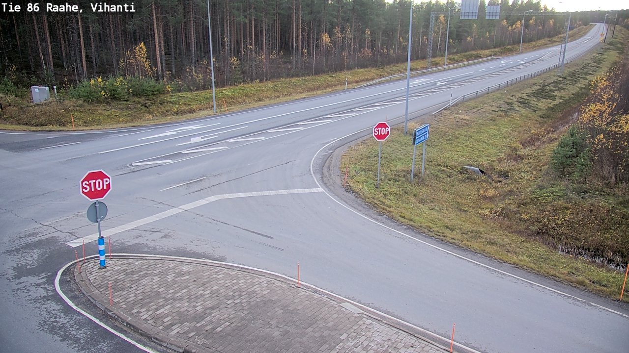 Kelikamerat Kuva Tie 86 Raahe, Vihanti, Raahe, Pohjois-Pohjanmaa