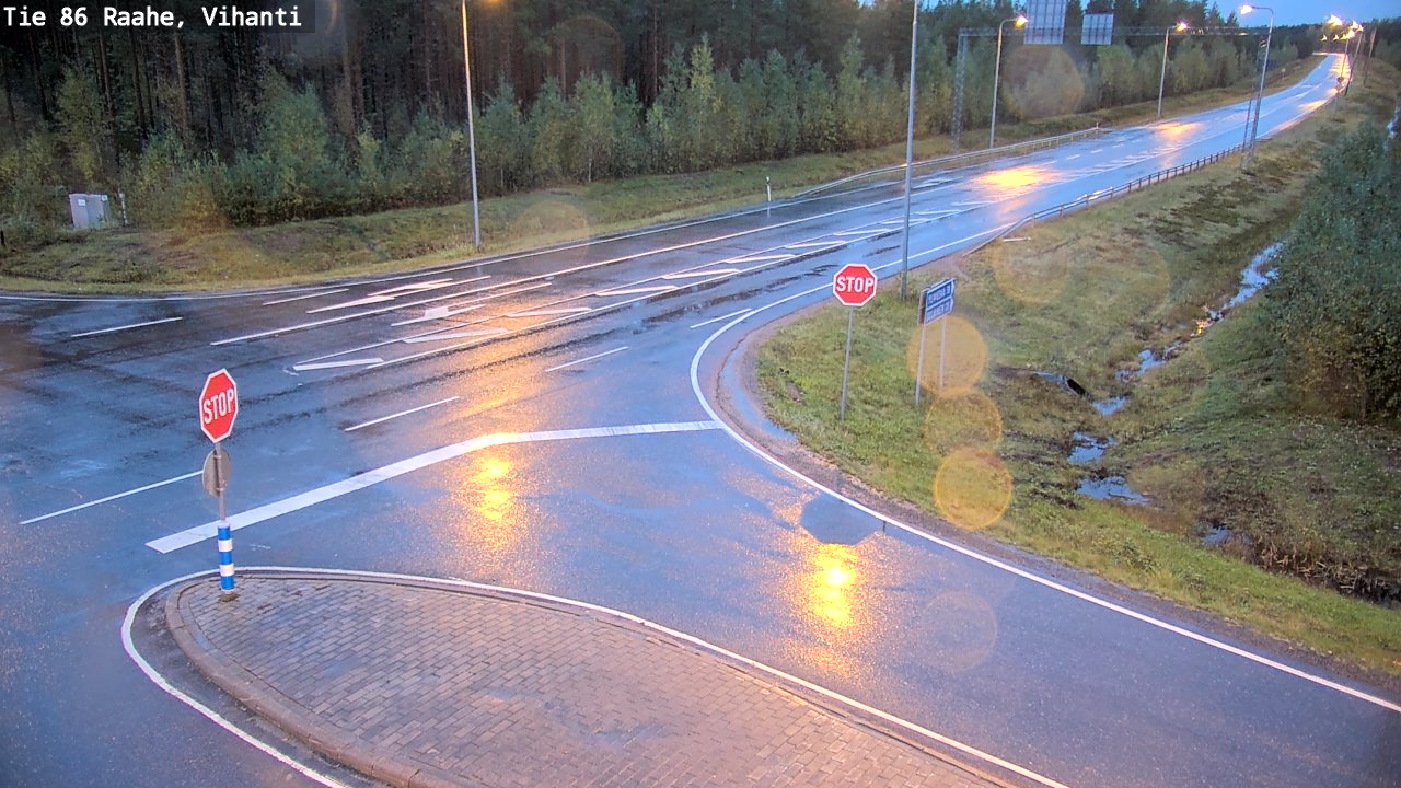 Kelikamerat Kuva Tie 86 Raahe, Vihanti, Raahe, Pohjois-Pohjanmaa