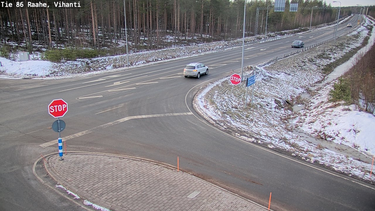 Kelikamerat Kuva Tie 86 Raahe, Vihanti, Raahe, Pohjois-Pohjanmaa