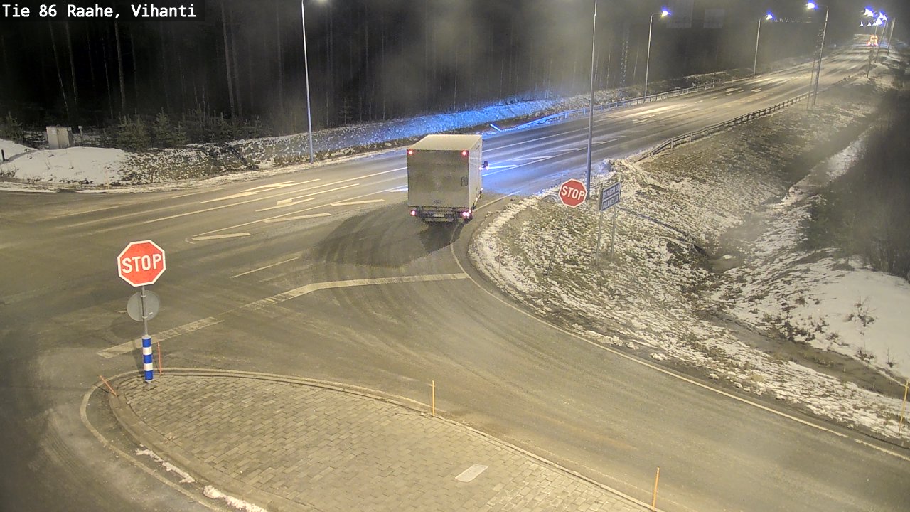 Kelikamerat Kuva Tie 86 Raahe, Vihanti, Raahe, Pohjois-Pohjanmaa