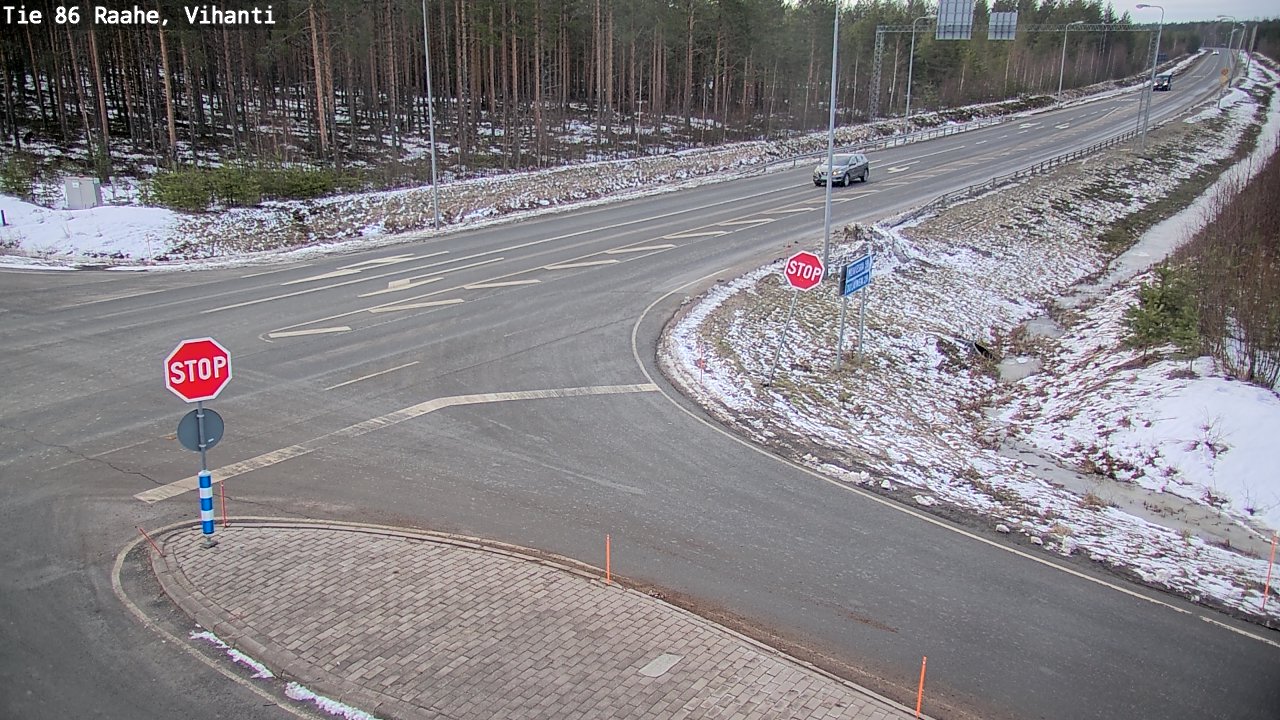 Kelikamerat Kuva Tie 86 Raahe, Vihanti, Raahe, Pohjois-Pohjanmaa