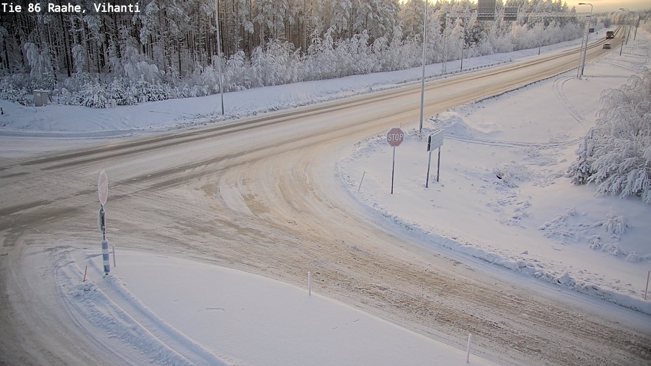 Kelikamerat Kuva Tie 86 Raahe, Vihanti, Raahe, Pohjois-Pohjanmaa