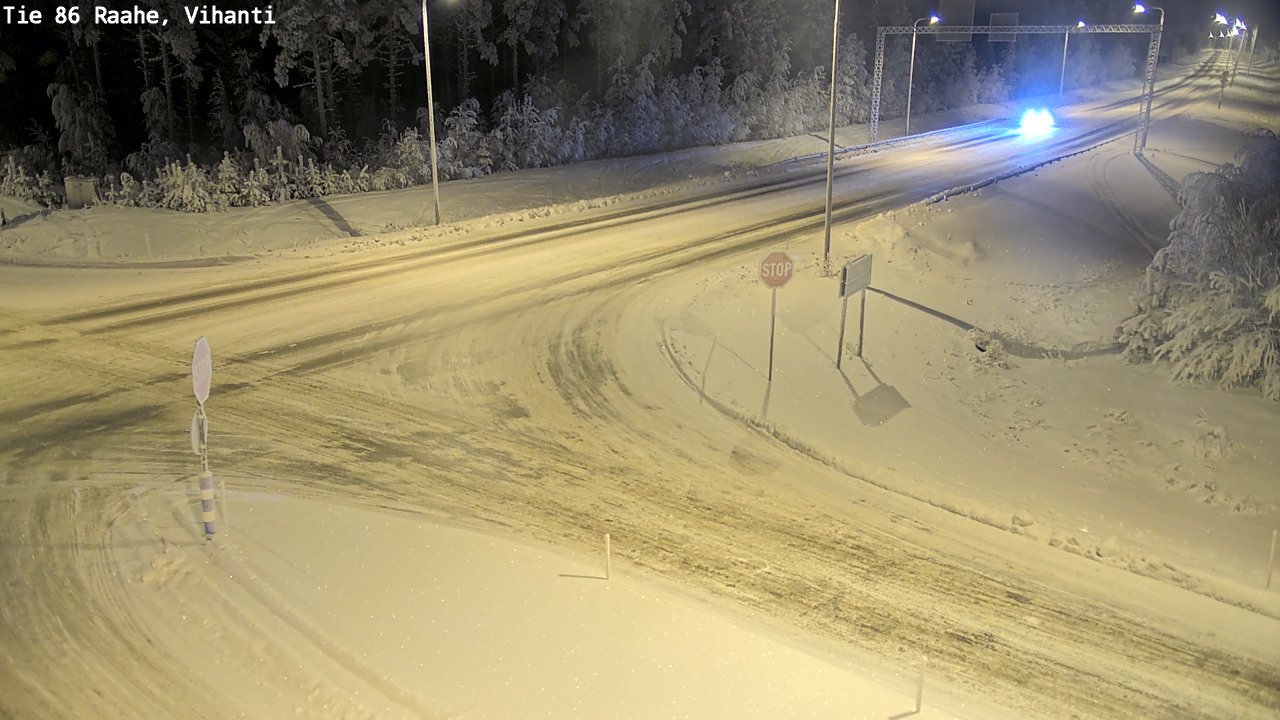 Kelikamerat Kuva Tie 86 Raahe, Vihanti, Raahe, Pohjois-Pohjanmaa