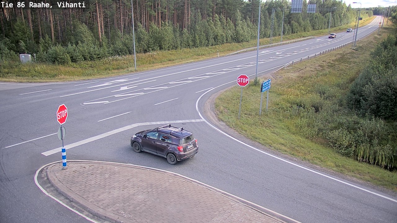 Kelikamerat Kuva Tie 86 Raahe, Vihanti, Raahe, Pohjois-Pohjanmaa