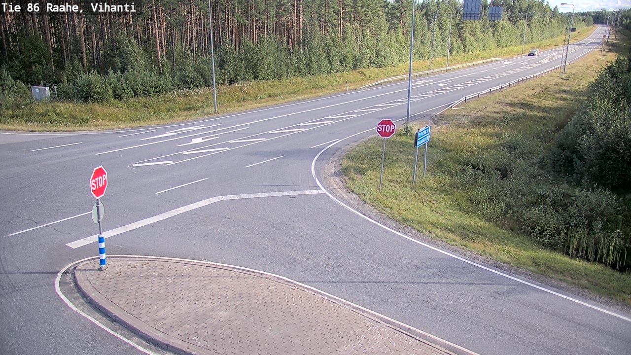 Kelikamerat Kuva Tie 86 Raahe, Vihanti, Raahe, Pohjois-Pohjanmaa