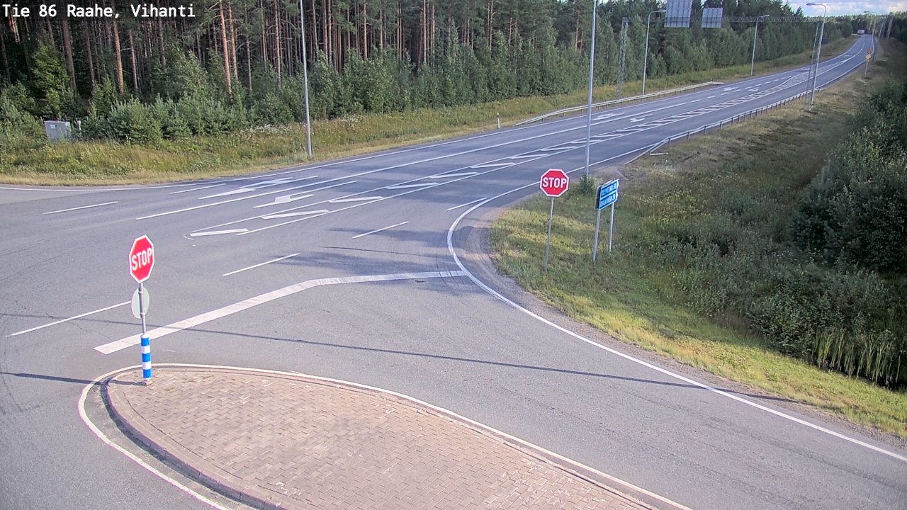 Kelikamerat Kuva Tie 86 Raahe, Vihanti, Raahe, Pohjois-Pohjanmaa