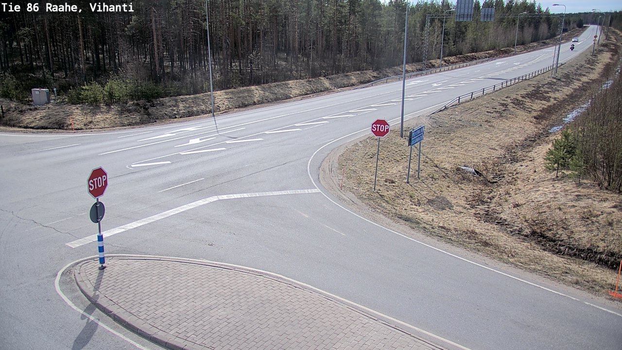 Kelikamerat Kuva Tie 86 Raahe, Vihanti, Raahe, Pohjois-Pohjanmaa