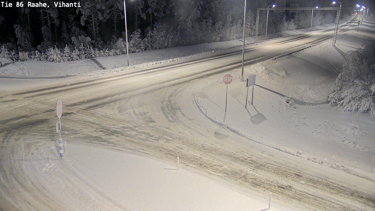 Kelikamerat Kuva Tie 86 Raahe, Vihanti, Raahe, Pohjois-Pohjanmaa