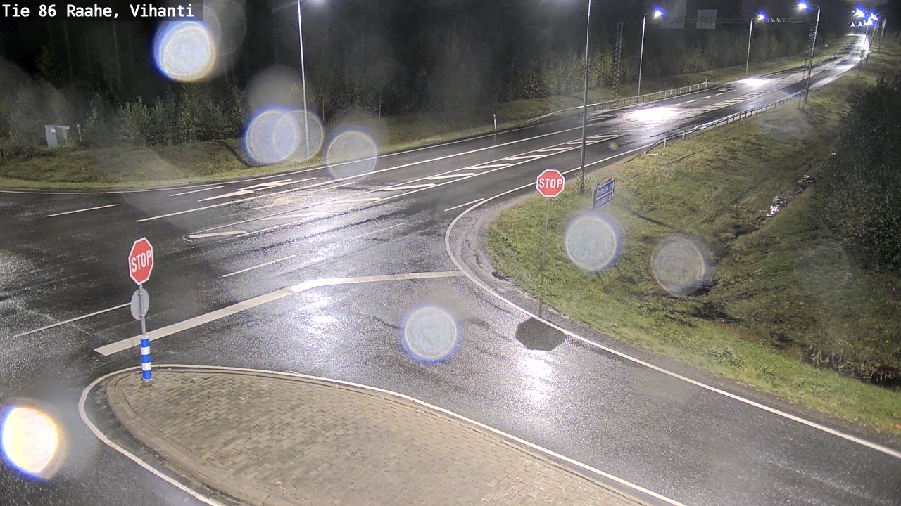Weather Camera Image Road 86 Raahe, Vihanti, Raahe, Pohjois-Pohjanmaa