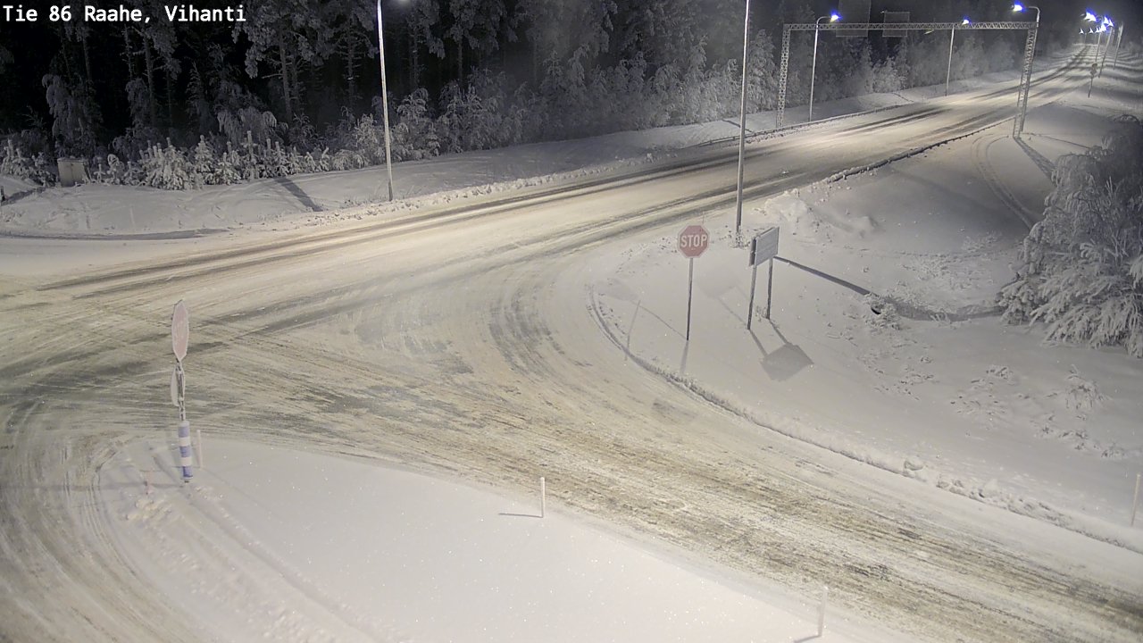 Kelikamerat Kuva Tie 86 Raahe, Vihanti, Raahe, Pohjois-Pohjanmaa