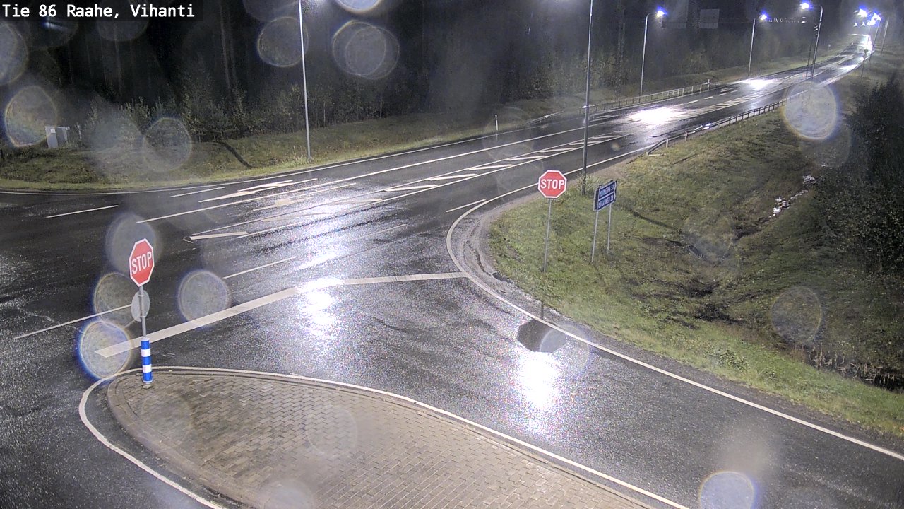 Weather Camera Image Road 86 Raahe, Vihanti, Raahe, Pohjois-Pohjanmaa